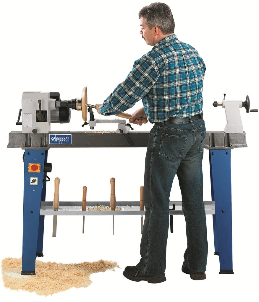 Scheppach Tour à Bois 1902301901 Lata 5.0 Tour Pour Tournage Sur Bois 4 Scheppach Tour à Bois 1902301901 Lata 5.0 Tour Pour Tournage Sur Bois – Image 2