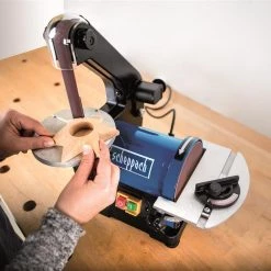 Scheppach 4903304901 BTS700 Ponceuse à Bande Et à Disque 5" 125mm 12 Scheppach 4903304901 BTS700 Ponceuse à Bande Et à Disque 5" 125mm -Machines stationnaires Soldes 4903304901 bts700 ponceuse a bande et a disque 5q 125mm 4