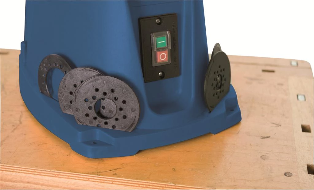 Scheppach 4903401901 OSM100 Ponceuse à Broche Oscillante 3 Scheppach 4903401901 OSM100 Ponceuse à Broche Oscillante