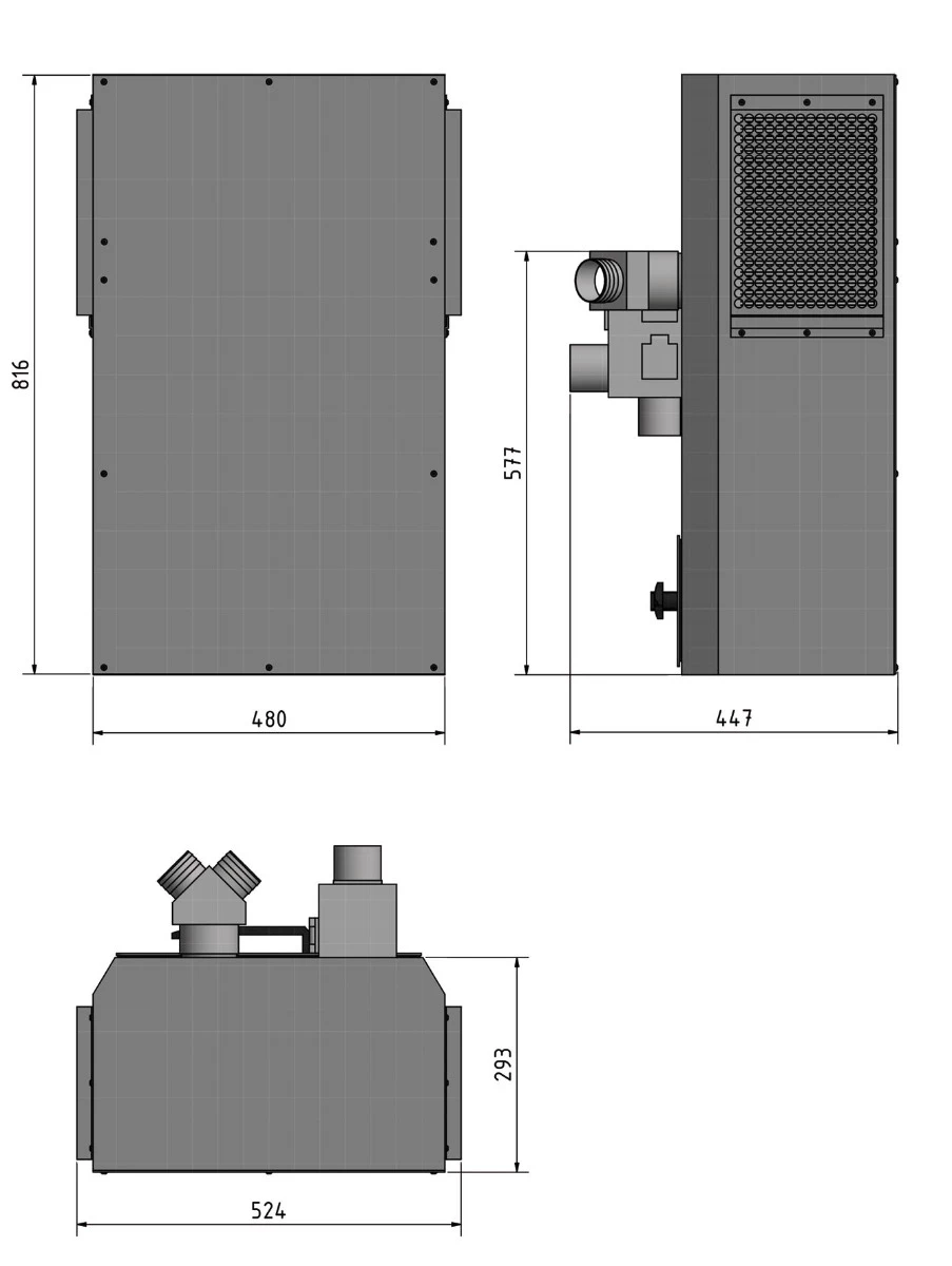 Optimum Extracteur 713107115 GU2 400V Extraction Des Gaz D'échappement Pour Ponceuses à Bande 4 Optimum Extracteur 713107115 GU2 400V Extraction Des Gaz D'échappement Pour Ponceuses à Bande – Image 2
