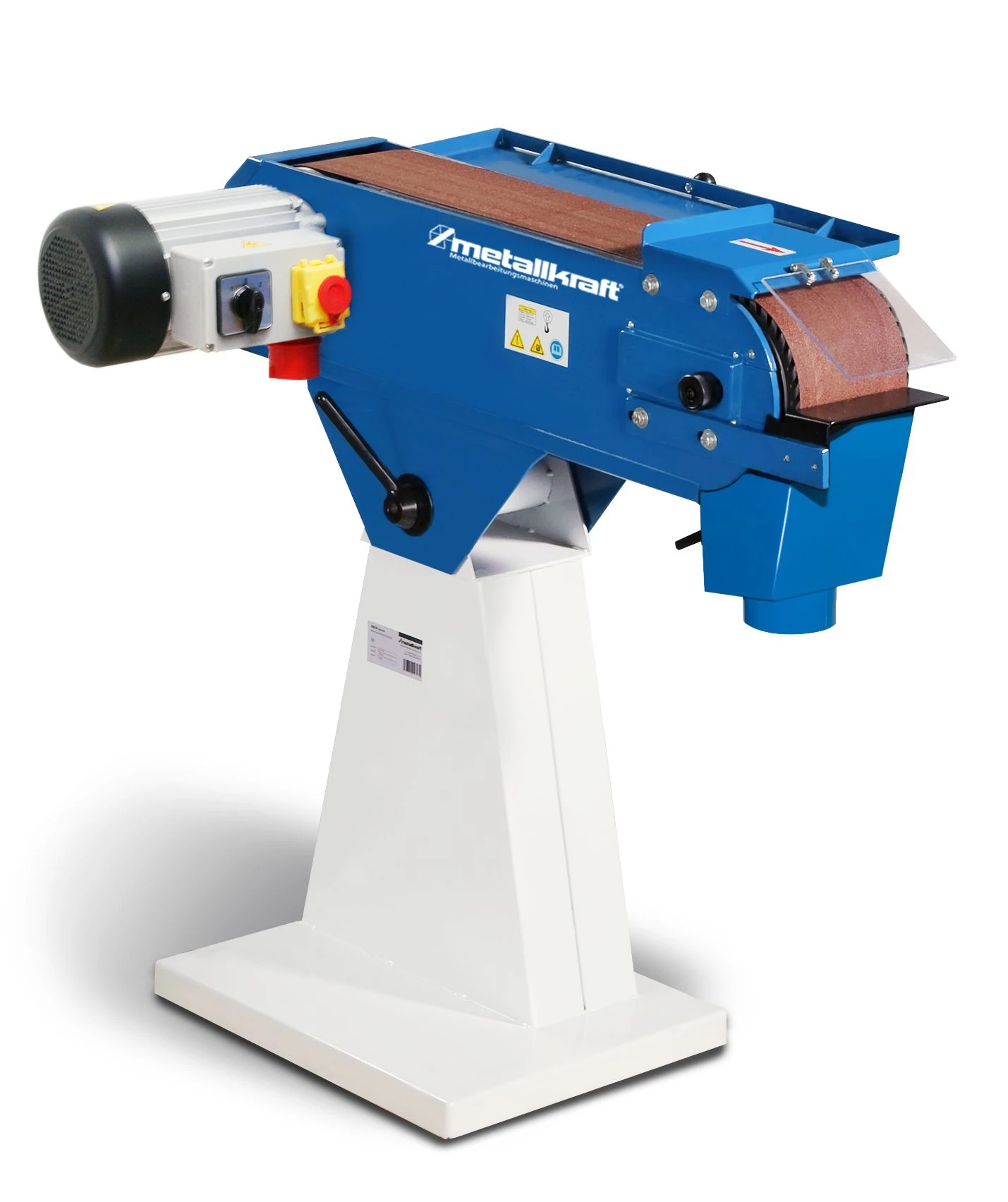 MetallKraft 713922150 MBSM150-200-2 Ponceuse à Bande 400 Volts 150 Mm 4 MetallKraft 713922150 MBSM150-200-2 Ponceuse à Bande 400 Volts 150 Mm – Image 2