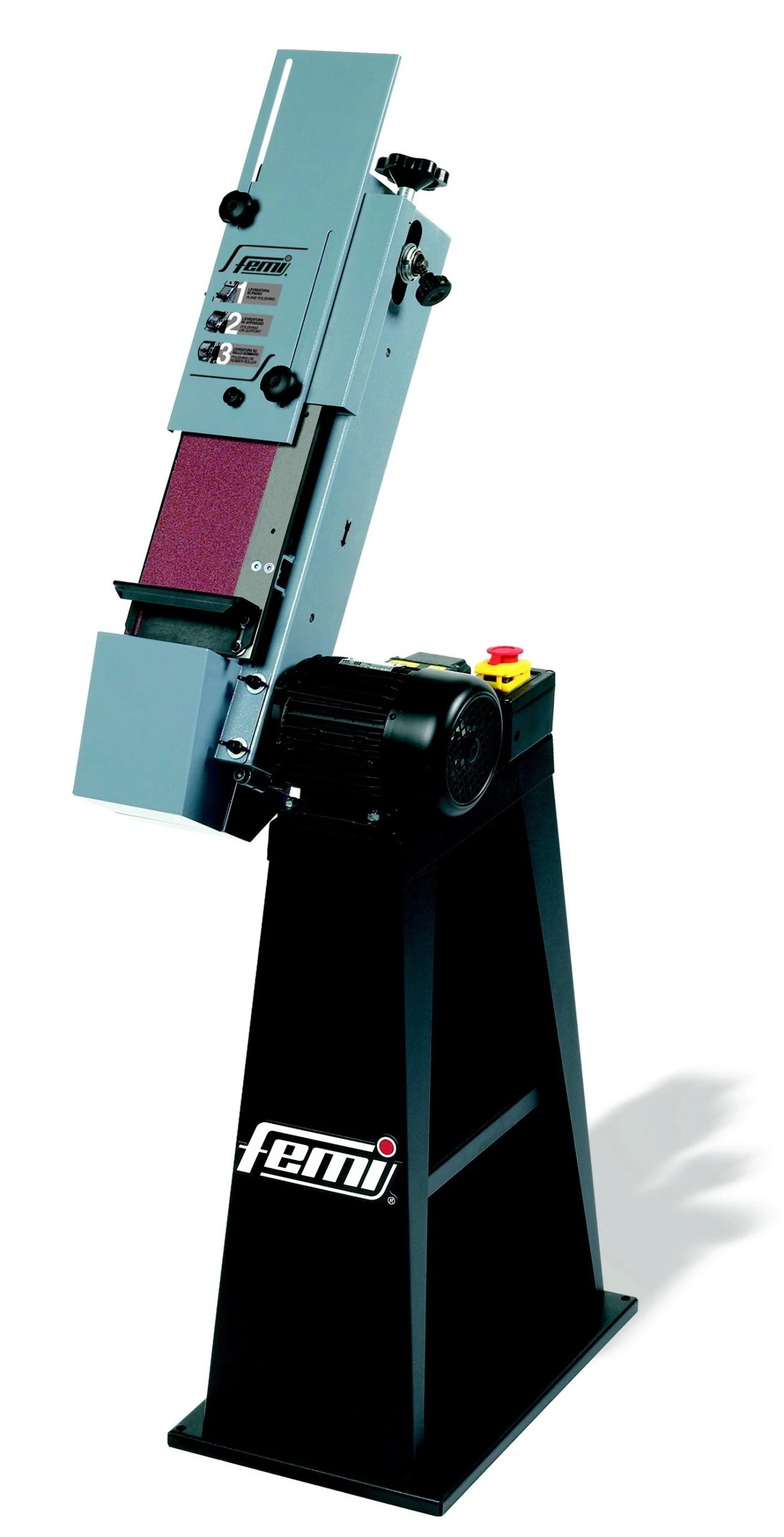 Femi 8266122 543B Ponceuse à Bande Industrielle 750 W - 230 Volt 3 Femi 8266122 543B Ponceuse à Bande Industrielle 750 W - 230 Volt