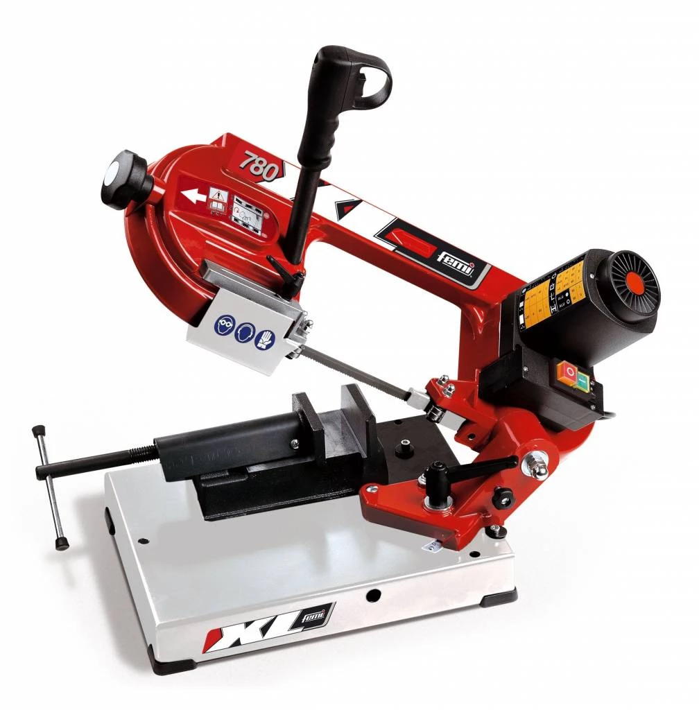 Femi Scies à Ruban 8483321 780XL Scie à Ruban Portable Pour Métaux 105 Mm 850W 3 Femi Scies à Ruban 8483321 780XL Scie à Ruban Portable Pour Métaux 105 Mm 850W