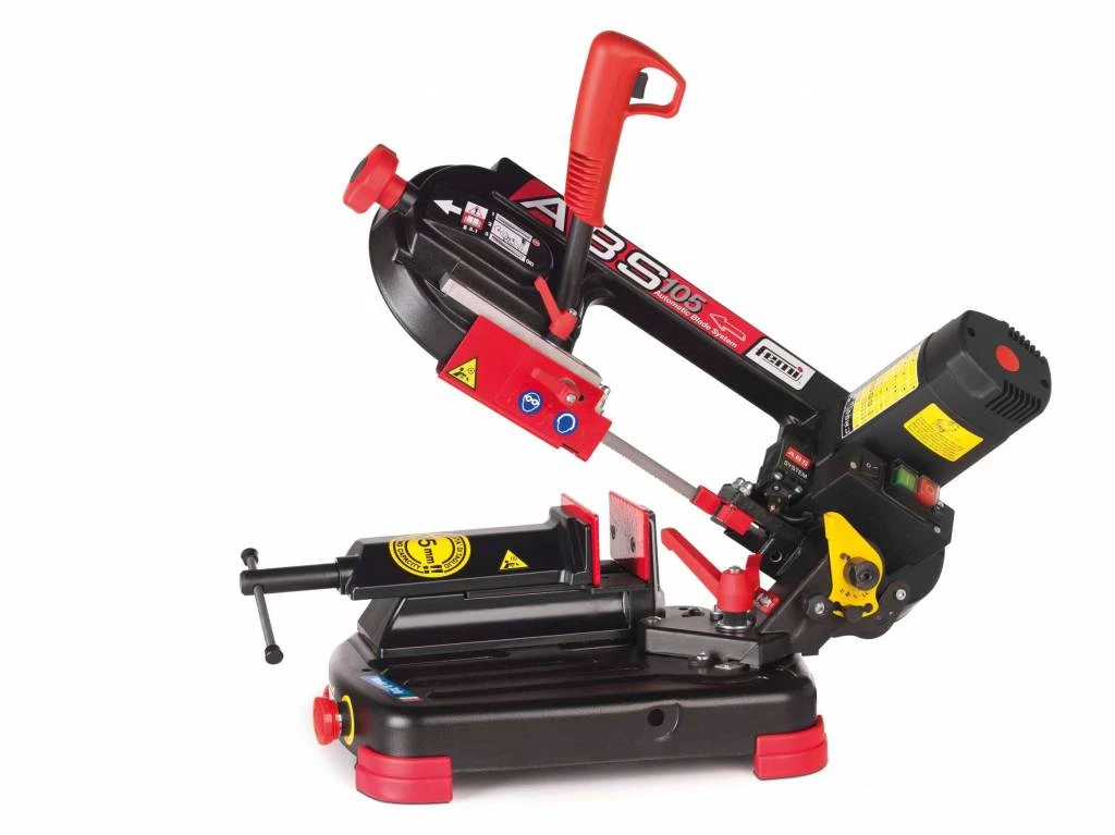 Femi Scies à Ruban 8484681 ABS105 Scie à Ruban Portable Pour Métaux 105 Mm 950W 3 Femi Scies à Ruban 8484681 ABS105 Scie à Ruban Portable Pour Métaux 105 Mm 950W