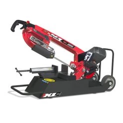 Femi Scies à Ruban 8487025 787DA XL Allroad Machine à Scier à Ruban Mobile Avec Système D'ensachage Hydraulique 213 Mm 1850W 230V