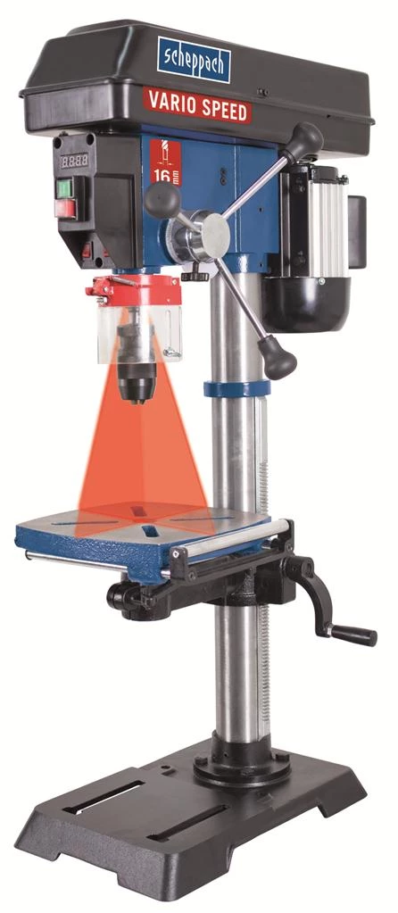 Scheppach Perceuse à Colonne DP18Vario Perceuse D'établi Vario 1-16 Mm 2 Scheppach Perceuse à Colonne DP18Vario Perceuse D'établi Vario 1-16 Mm