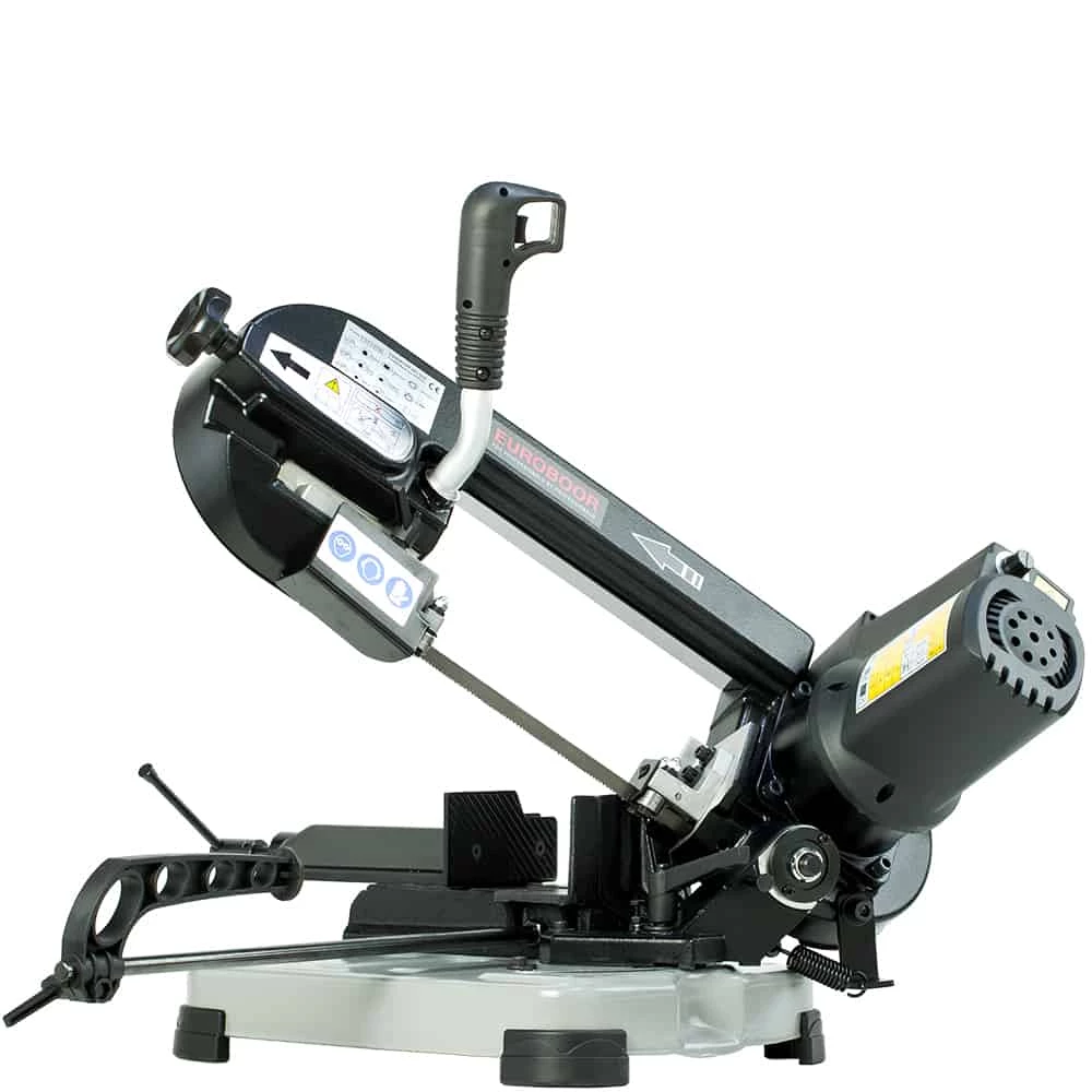 Euroboor Scies à Ruban EBS.500 Machine à Scier à Ruban 125 Mm 1010 Watt 3 Euroboor Scies à Ruban EBS.500 Machine à Scier à Ruban 125 Mm 1010 Watt